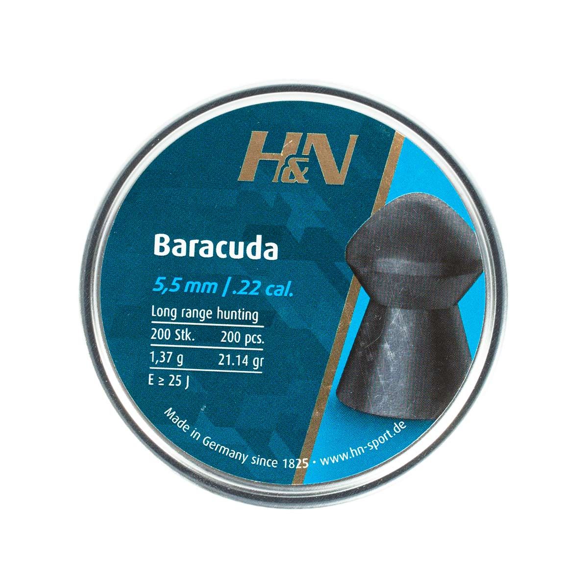 Chumbinho H&N Baracuda 5.5mm 200 Un