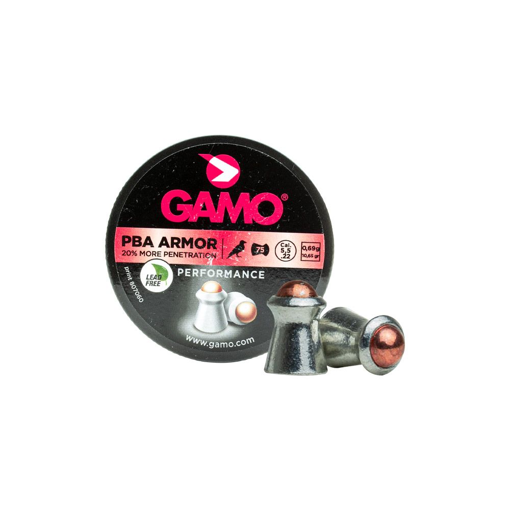 Chumbinho Gamo PBA Armor 5.5mm 75 Un