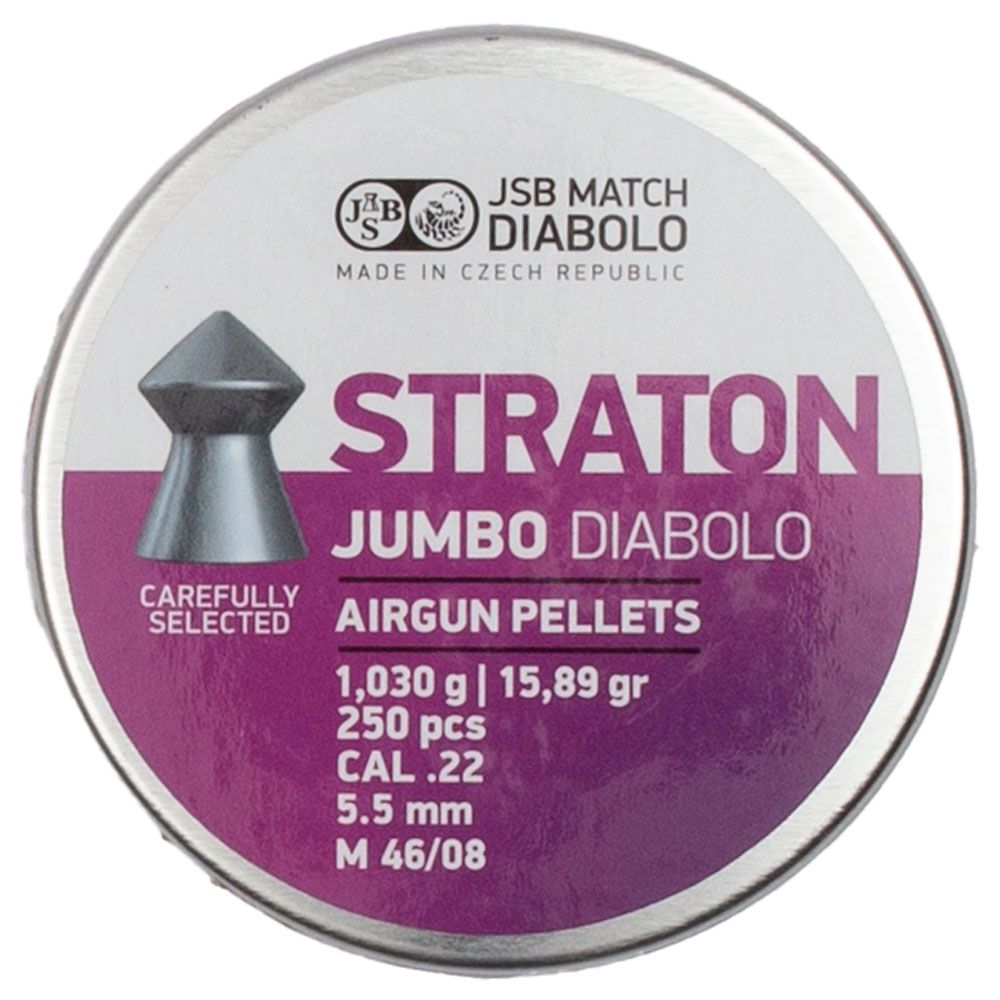 Chumbinho JSB Jumbo Straton - 5,5mm - 250 Unidades