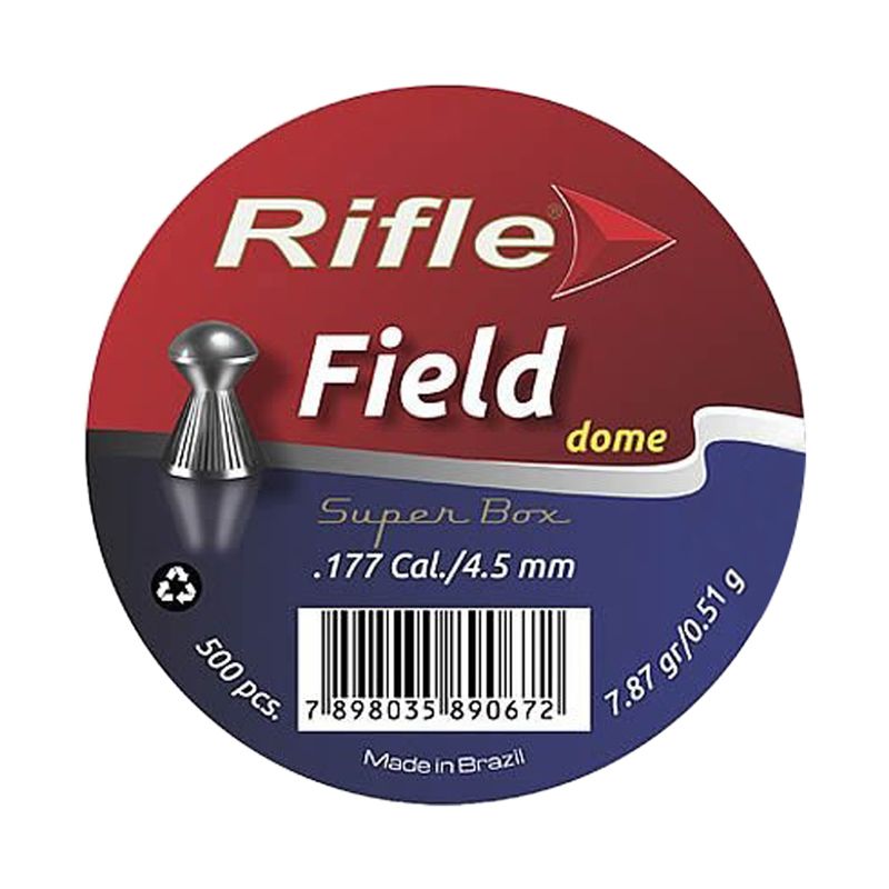 Chumbinho Rifle Field Dome SB 4,5mm 500 Unidades