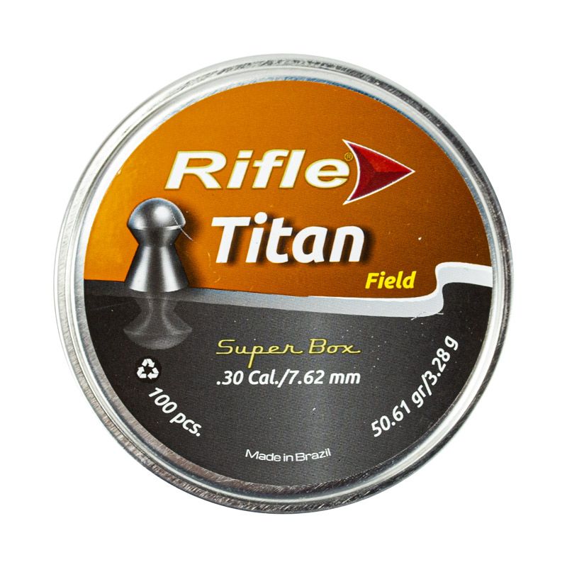 Chumbinho Rifle Titan 7.62mm 100 Un