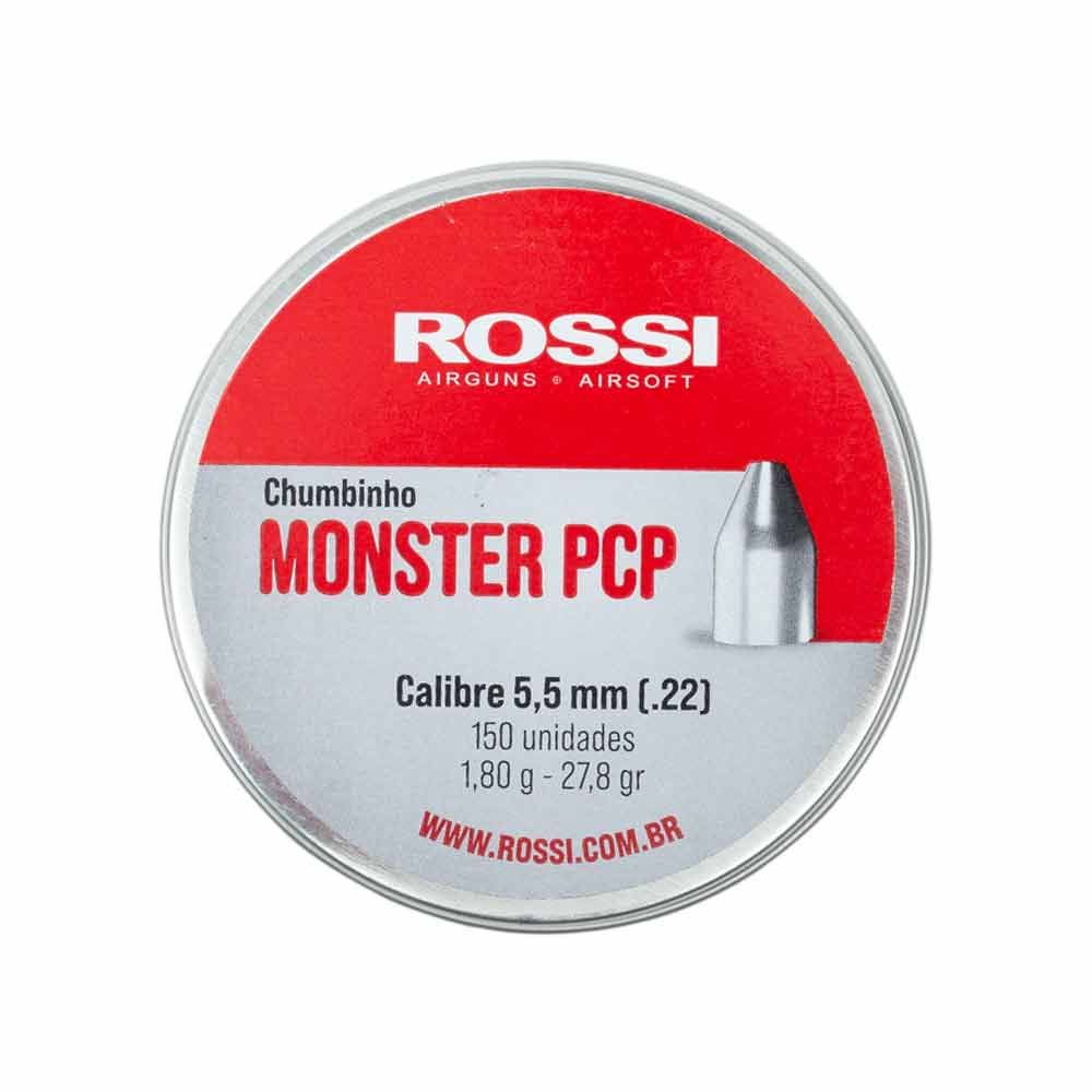 Chumbinho Rossi Monster 5.5mm 150 Un