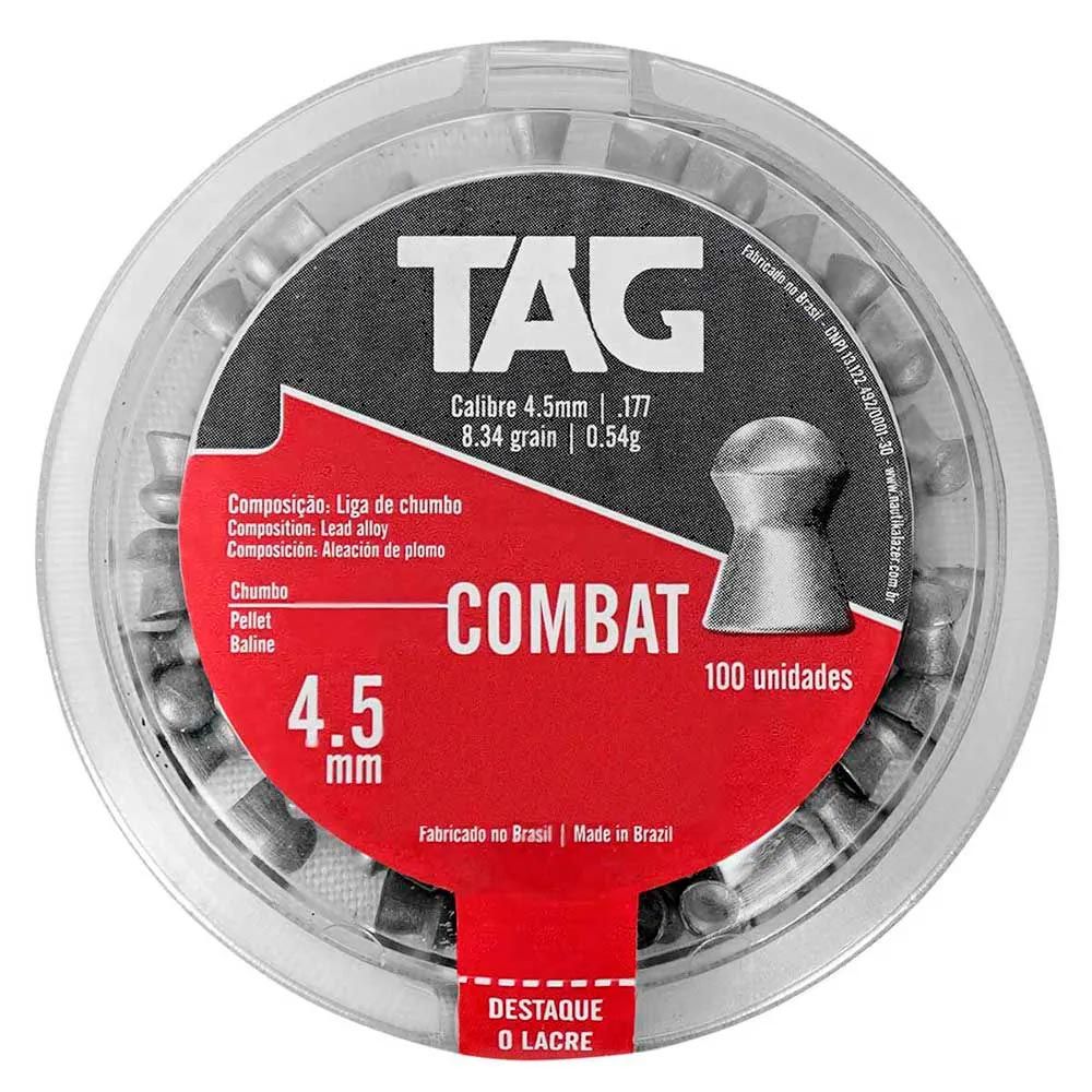 Chumbinho TAG Combat 4.5mm 100 Un