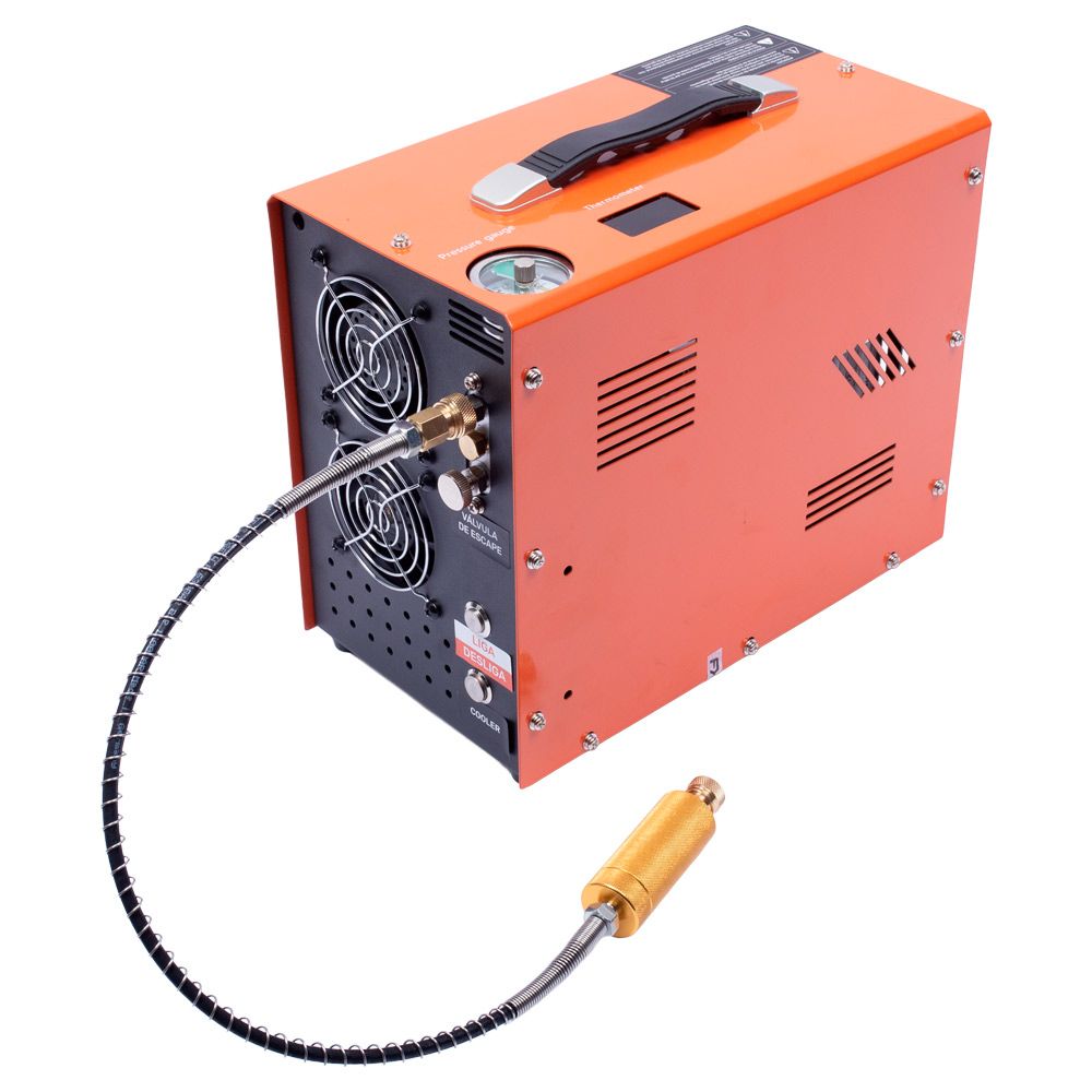 Compressor Portátil PCP Auto Stop Trivolt 12v 110/220v FXR 2 Cooler