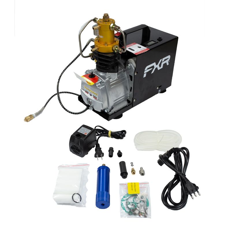 Compressor de Ar Portátil FXR para Carabina PCP - 300 BAR