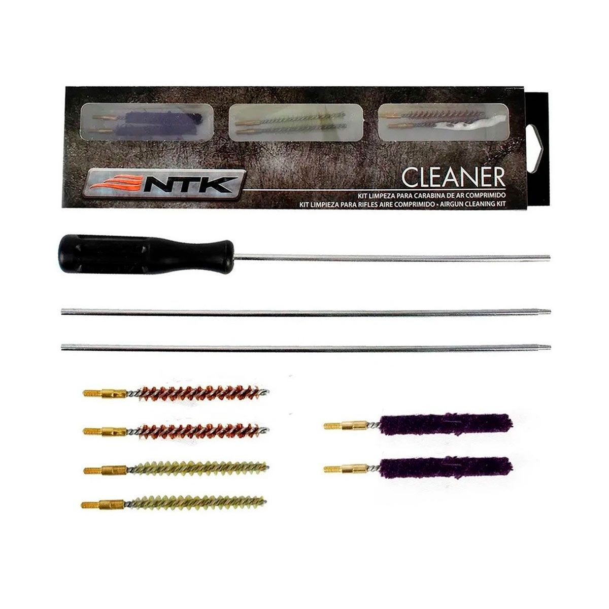 Kit de limpeza 4,5mm e 5,5mm Nautika Cleaner