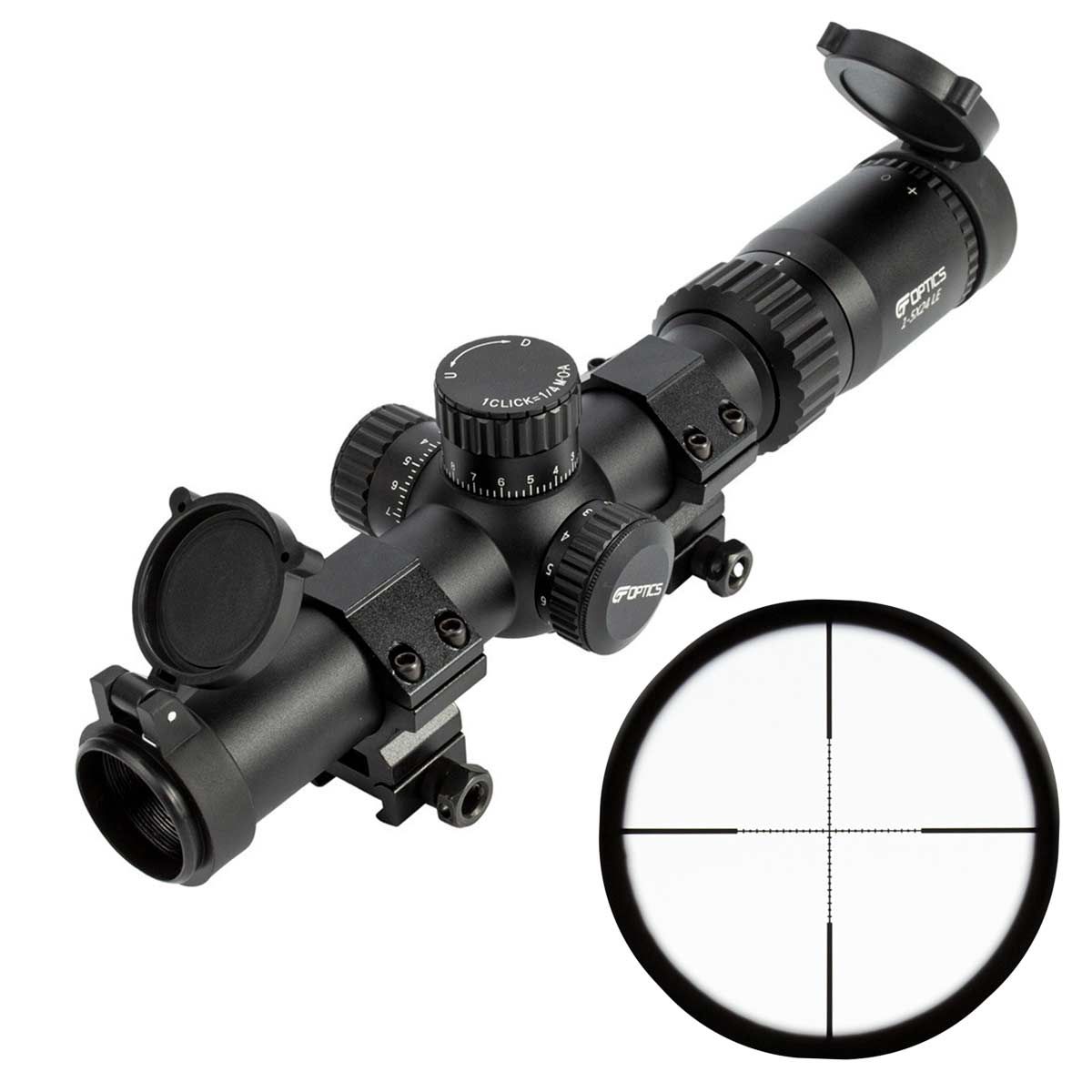 Luneta 1-5x24 LE GT Optics Carabinas Puma