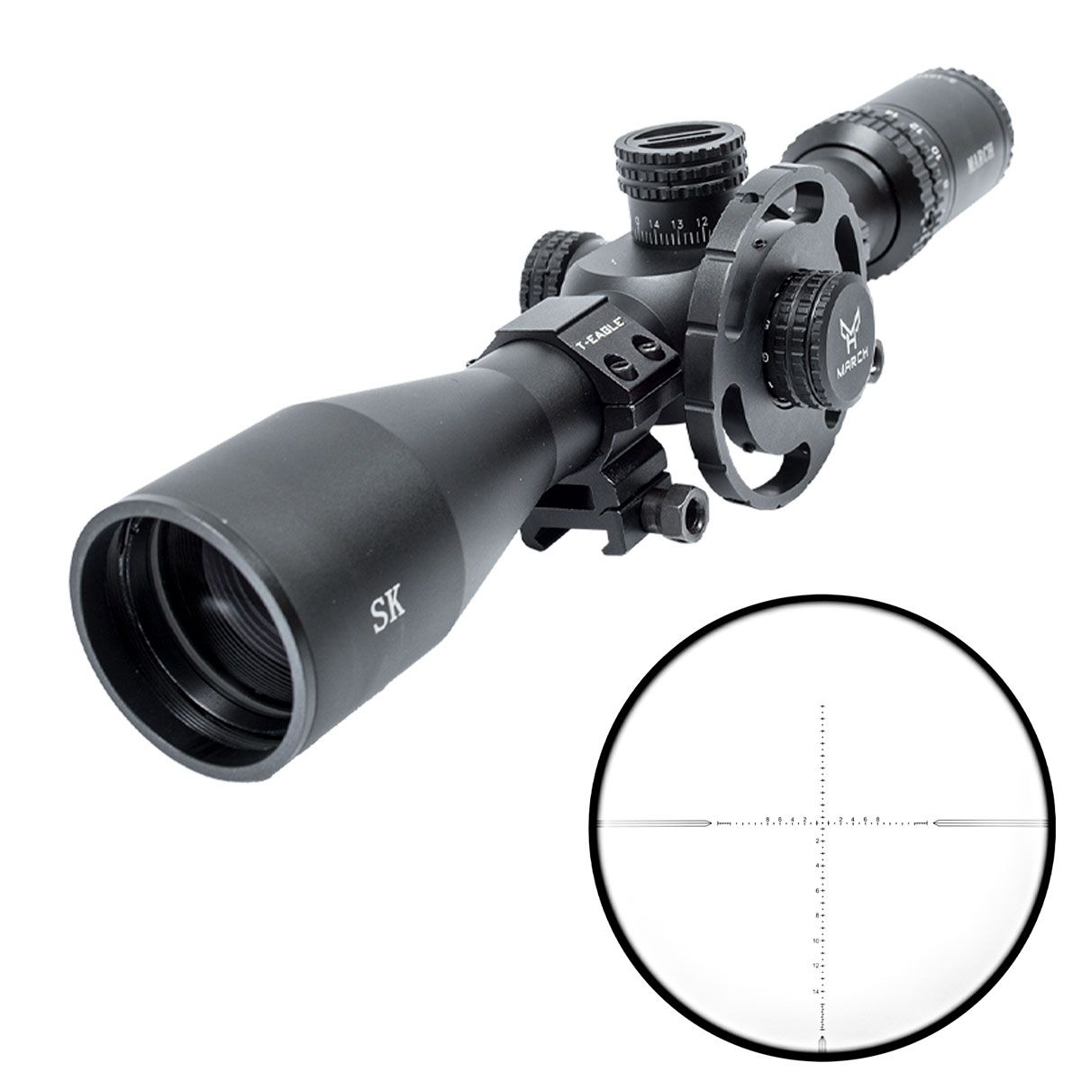 Luneta SK 3-15x44 FFP IR T-Eagle 22mm