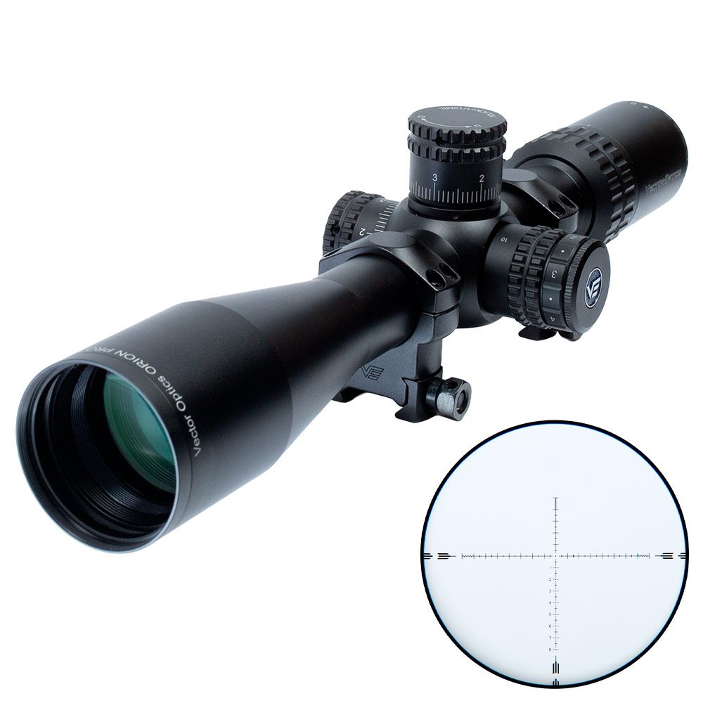 Luneta 4-16X44 HD Orion Pro Max SFP Retículo Iluminado Vector Optics