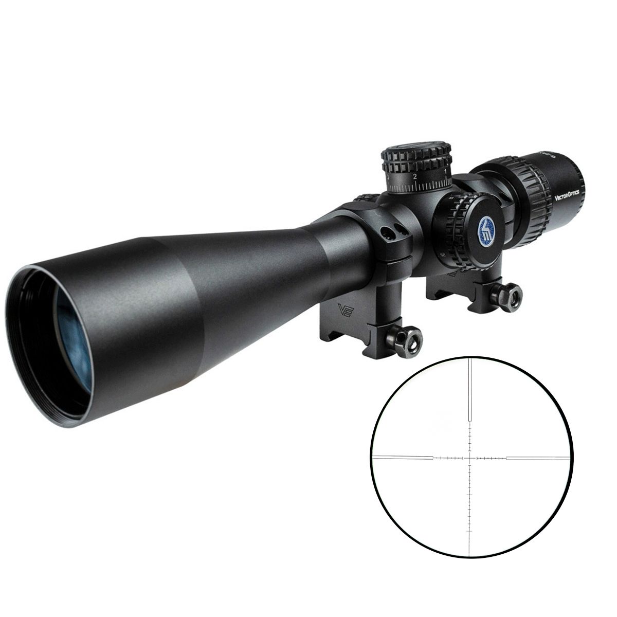 Luneta 6-24X44 FFP Veyron Vector Optics 22mm