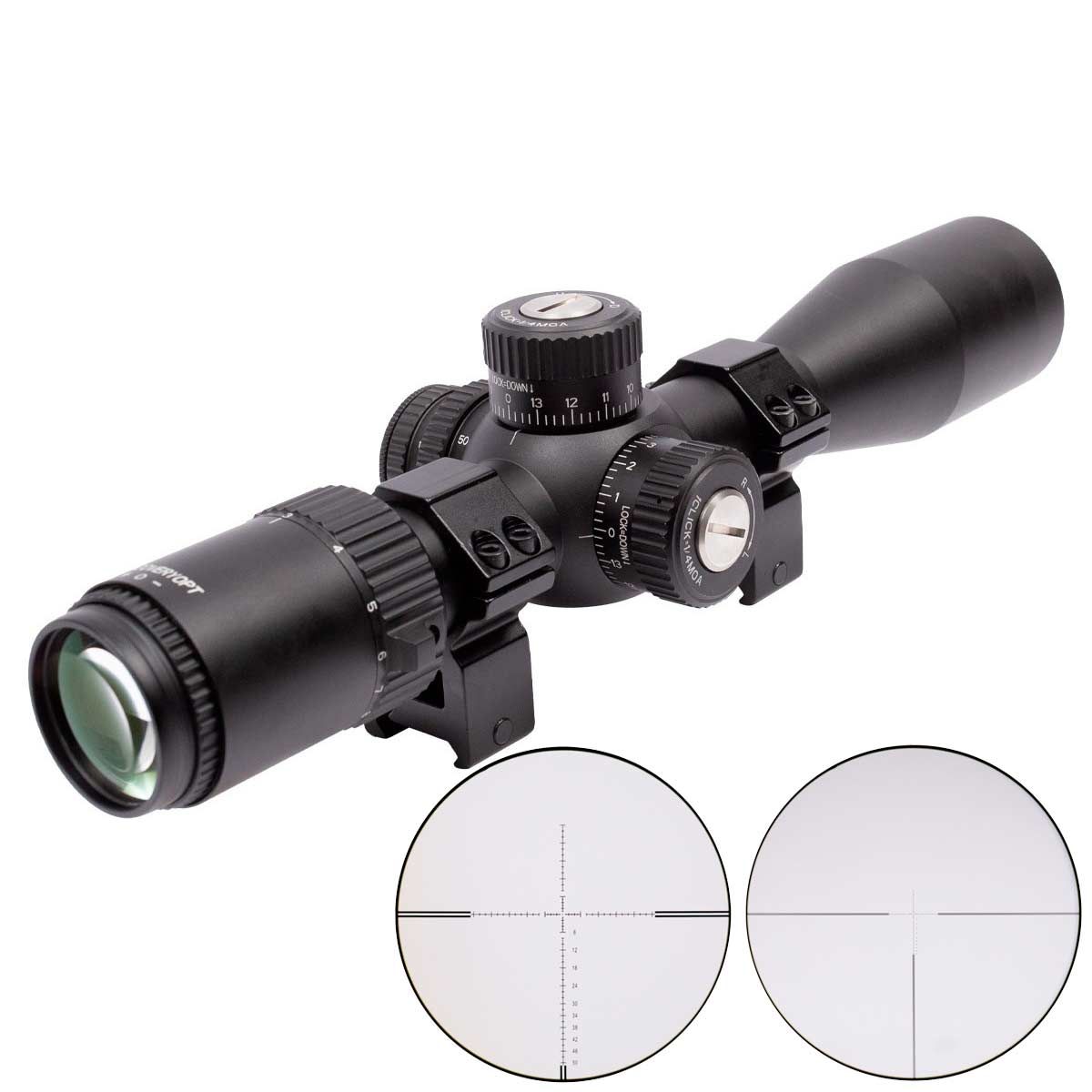 Luneta Discovery LHD 3-12x42 SFIR FFP 22mm
