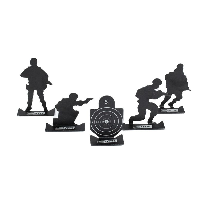 Alvos Airsoft Alumínio 5un NTK