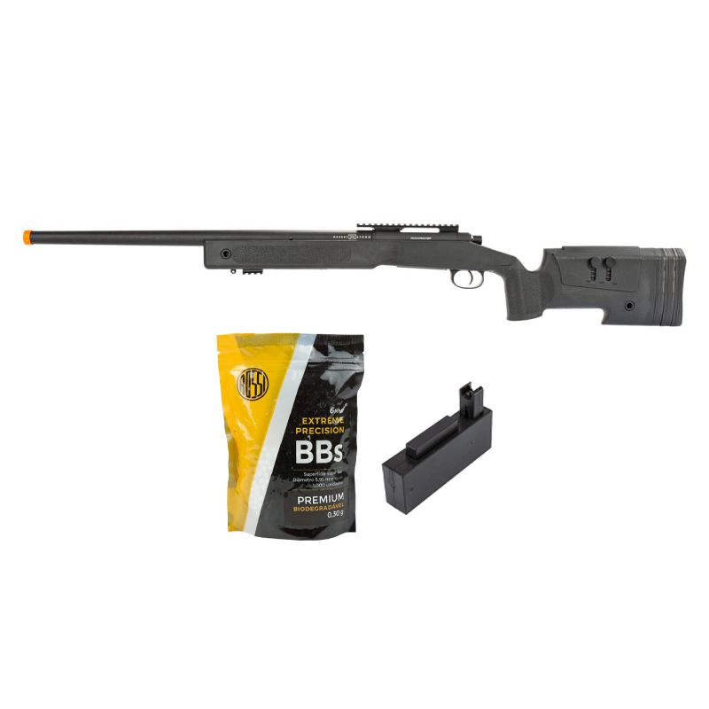 Airsoft Sniper M40 Storm + BBs Rossi 0.30 + Magazine