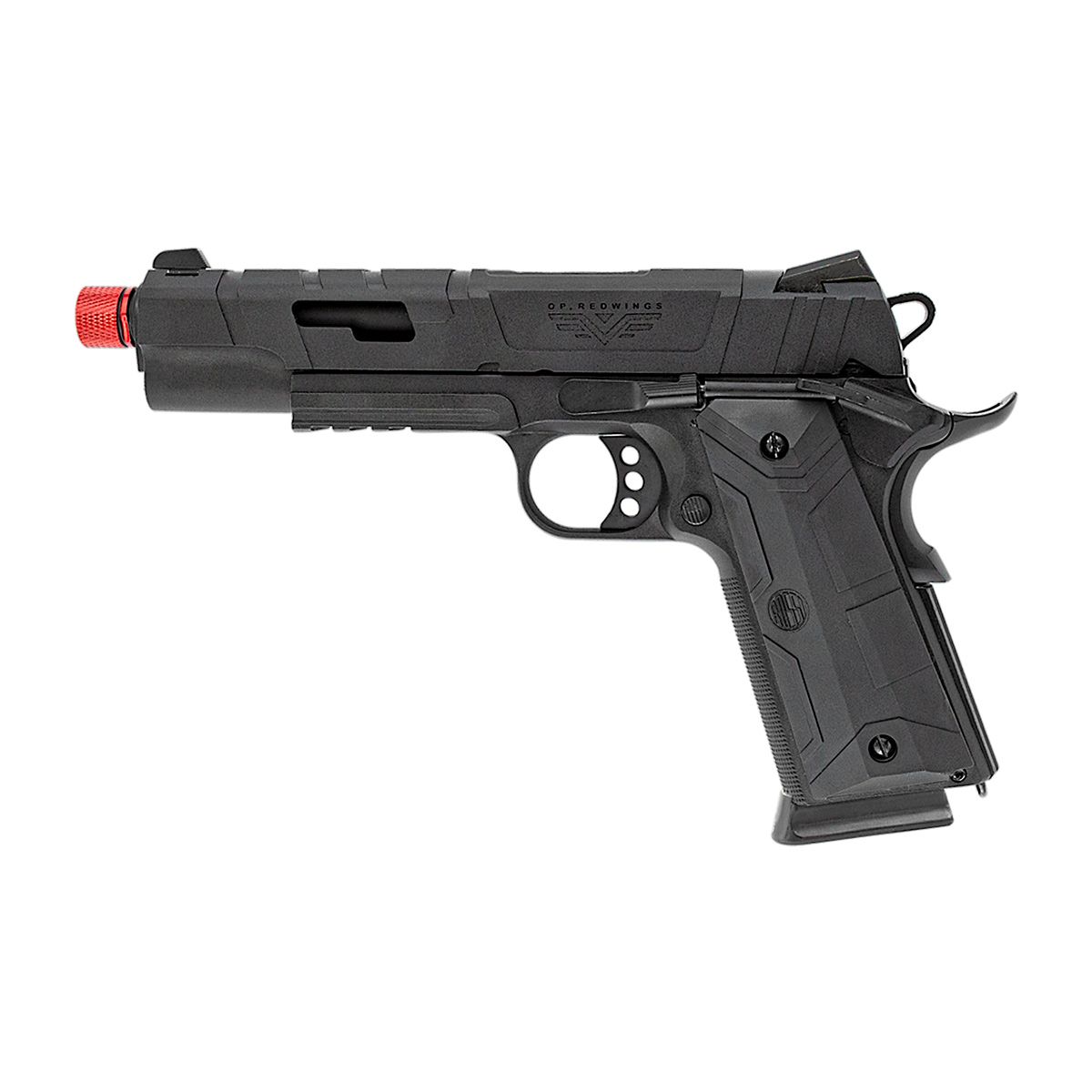 Pistola Airsoft GBB 1911 Redwings Rossi
