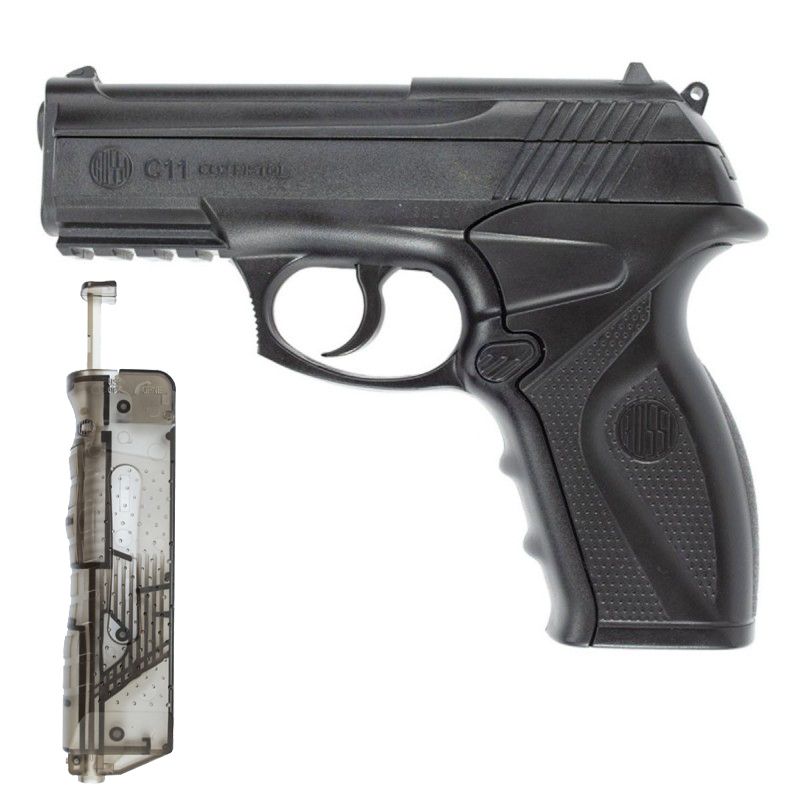 Pistola CO2 Rossi R11 (C11) 4.5mm + Speedloader 4.5mm