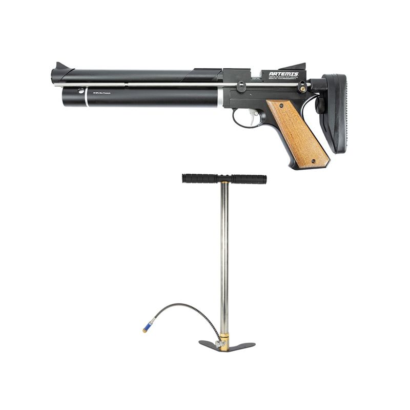 Pistola PCP Artemis PP750 Stocker 5.5mm + Bomba Manual