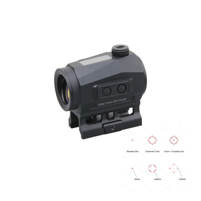 Red dot Scrapper 1x25 Solar Múltiplo Reticulo Vector Optics