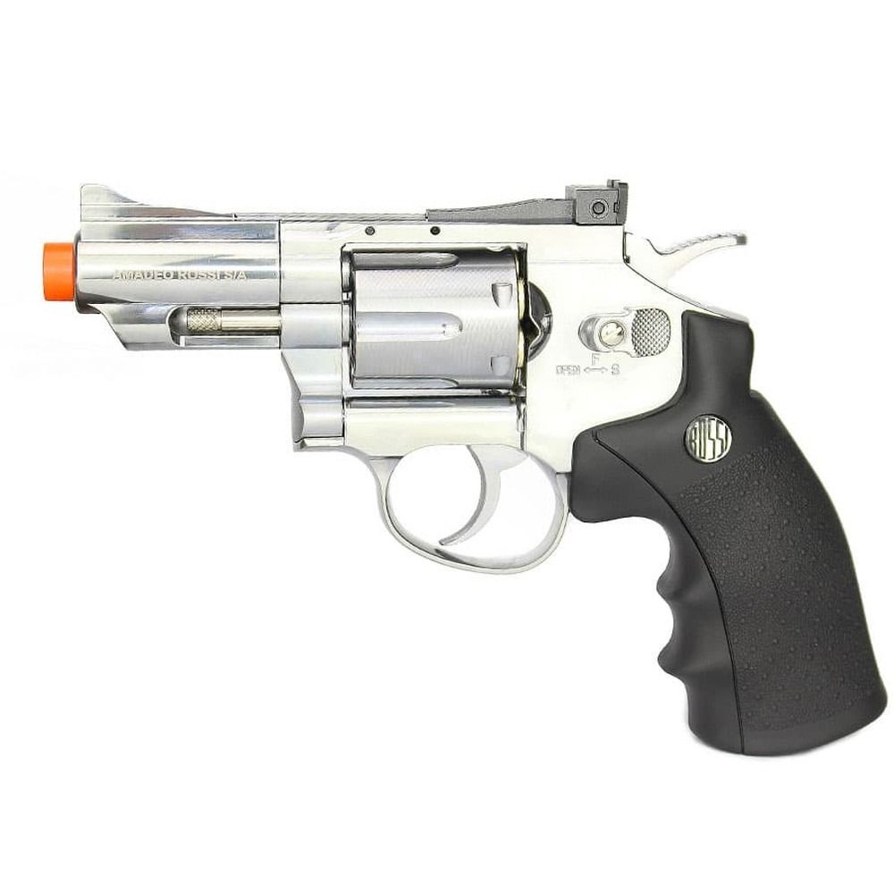 Revólver Rossi Pressão Co2 708S 2" 4.5mm