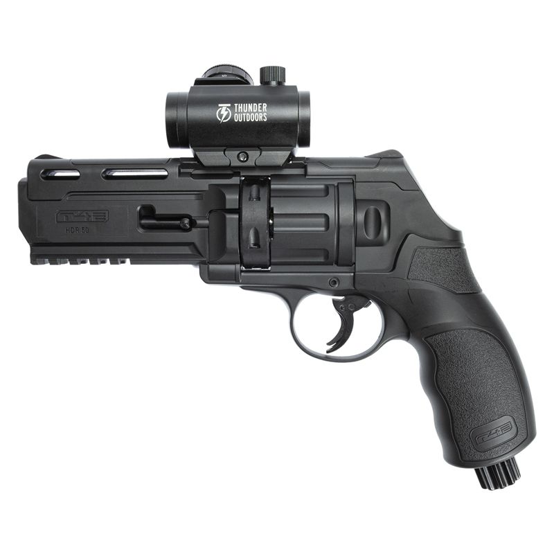 Revólver de Pressão Co2 T4E HDR TR Umarex .50 + Red Dot T4 1x22
