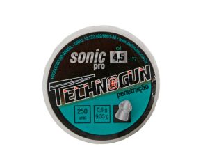 Chumbinho Technogun Sonic Pro - 4,5mm - 250 Unidade