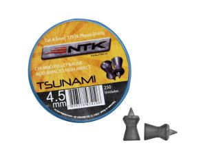 Chumbinho NTK Tsunami - 4,5mm - 250 Unidades