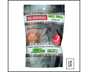 Airsoft BBs 0.25g BIO Kalashnikov 3200 Un