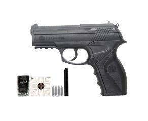 Pistola de Pressão CO2 Wingun R11 (C11) - 4.5mm + Esfera + Cilindros + Magazine Extra