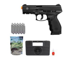 Pistola Airsoft Co2 24/7 Cybergun + Co2 + BBs + Maleta + Óleo