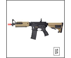 Rifle-Airsoft-M4-CAA-CQB-Custom-Dual-Color-6mm-King-Arms-Loja-da-Carabina