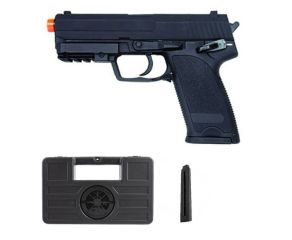 Pistola de Airsoft Elétrica CM125 USP - 6mm + Maleta + Magazine Extra