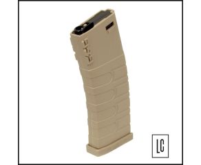 Magazine Airsoft M4 - Mid Cap - 120 BB's - G&G - Tan Edition