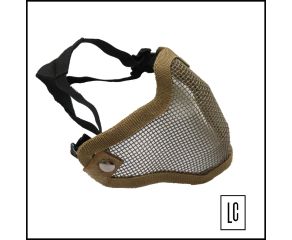 Máscara Telada Airsoft Metal Simples - Tan