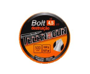 Chumbinho Technogun Bolt  4.5mm - 500 Unidades