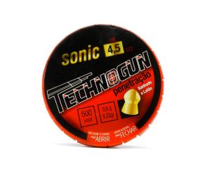 Chumbinho Technogun Sonic Gold Master 4.5mm 500 Unidades