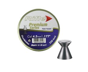 Chumbinho Rifle Flat Head Premium 4.5mm 250 Un