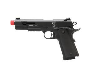 Pistola Airsoft GBB Full Metal Secutor 1911 Rudis VI Black