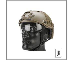 capacete-tático-com-lente-tan-airsoft-emerson-paintball-Loja-da-Carabina