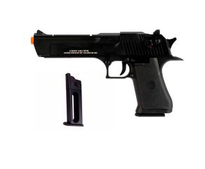 Pistola Airsoft CO2 Desert Eagle .50 Blowback - Full automática - 6mm + Magazine extra