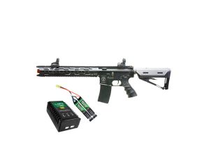 Airsoft SRC SR4 Mamba M + Kit Bateria Lipo e Carregador QGK