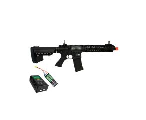 Airsoft Bolt B4FS URX2 Full Metal + Kit Bateria Lipo e Carregador QGK