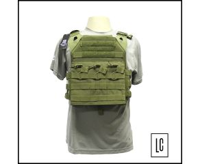 Colete Modular Tático VT390 - Plate Carrier - Verde Oliva