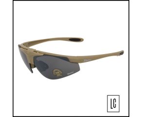 Óculos-de-Proteção-Daisy-Military-C1-3-lentes-Tan-Loja-da-Carabina