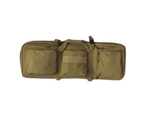 Estojo P/ 2 Armas C/Bolsos - 600DD - 100cm - Tan