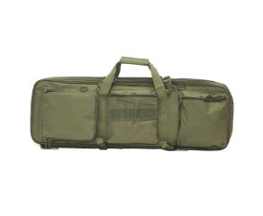 Estojo P/ 2 Armas C/Bolsos - 600DD - 100cm - Verde Oliva