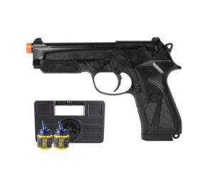 Pistola de Airsoft Beretta 90TWO - 6mm + Case + Munições