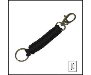 Chaveiro-de-Sobrevivência-Paracord-Preto-Bravo-Militar-Loja-da-Carabina