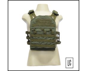 Colete Modular Plate - Verde - Bravo Militar -Loja-da-Carabina