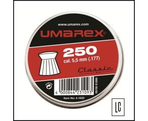 Chumbinho Umarex Ribbed - 5,5mm - 250 Unidades