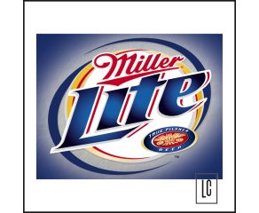 Placa Decorativa Miller Lite - Mostly Signs