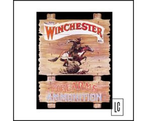 Placa Decorativa Winchester Firearms - Mostly Signs